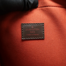 Load image into Gallery viewer, Louis Vuitton Olav Damier Ebene Canvas Shoulder Bag Brown