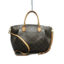 Load image into Gallery viewer, Louis Vuitton Turenne Monogram Canvas Satchel Bag Brown