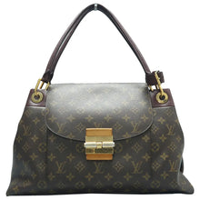 Load image into Gallery viewer, Louis Vuitton Olympe Monogram Canvas Tote Bag Brown