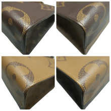 Load image into Gallery viewer, Louis Vuitton Onthego Monogram Canvas Satchel Bag Brown