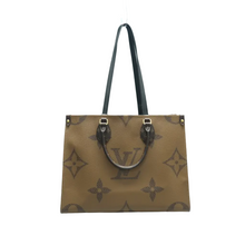 Load image into Gallery viewer, Louis Vuitton Onthego Monogram Canvas Satchel Bag Brown