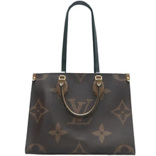 Load image into Gallery viewer, LOUIS VUITTON Onthego MM Monogram Canvas Satchel Bag Brown
