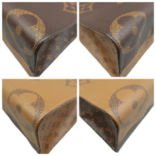 Load image into Gallery viewer, Louis Vuitton Onthego GM Reverse Monogram Giant Satchel Bag Brown