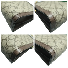 Load image into Gallery viewer, GUCCI Ophidia Chain Canvas Shoulder Bag Brown