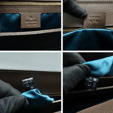 Load image into Gallery viewer, GUCCI Ophidia Chain Canvas Shoulder Bag Brown