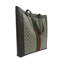 Load image into Gallery viewer, GUCCI Ophidia Canvas Shoulder Bag Brown