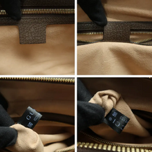 Load image into Gallery viewer, GUCCI Ophidia Canvas Satchel Bag Brown