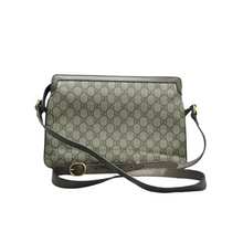 Load image into Gallery viewer, GUCCI Ophidia Canvas Shoulder Bag Brown