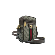 Load image into Gallery viewer, GUCCI Ophidia Canvas Crossbody Bag Brown