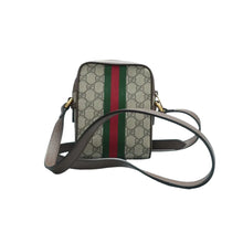 Load image into Gallery viewer, GUCCI Ophidia Canvas Crossbody Bag Brown