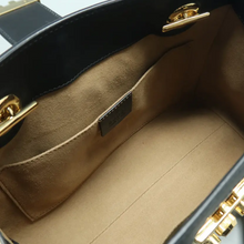 Load image into Gallery viewer, GUCCI Padlock Leather Shoulder Bag Brown