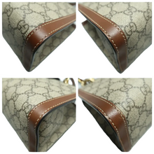 Load image into Gallery viewer, GUCCI Padlock Canvas Shoulder Bag Brown