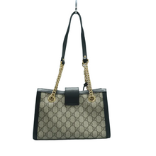 Load image into Gallery viewer, GUCCI Padlock Leather Shoulder Bag Brown