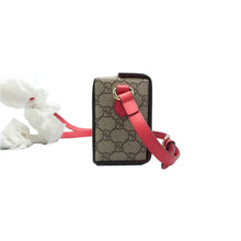 Load image into Gallery viewer, Gucci Padlock Love Valentines Day GG Supreme Monogram Moon Calfskin Shoulder Bag Brown