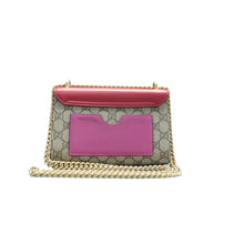 Load image into Gallery viewer, Gucci Padlock Canvas Crossbody Bag Bicolor