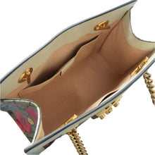 Load image into Gallery viewer, Gucci Padlock Flora Small GG Supreme Canvas Shoulder Bag Beige