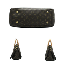 Load image into Gallery viewer, Louis Vuitton Pallas Monogram Canvas Satchel Bag Brown