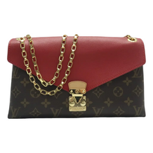 Load image into Gallery viewer, Louis Vuitton Pallas Mongoram Canvas Shoulder Bag Brown
