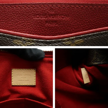 Load image into Gallery viewer, LOUIS VUITTON Pallas Mongoram Canvas Satchel Brown