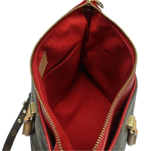 Load image into Gallery viewer, LOUIS VUITTON Pallas Mongoram Canvas Satchel Brown