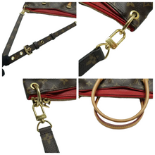 Load image into Gallery viewer, LOUIS VUITTON Pallas Mongoram Canvas Satchel Brown