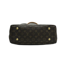 Load image into Gallery viewer, LOUIS VUITTON Pallas Mongoram Canvas Satchel Brown