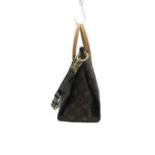 Load image into Gallery viewer, LOUIS VUITTON Pallas Mongoram Canvas Satchel Brown