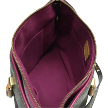 Load image into Gallery viewer, LOUIS VUITTON Pallas Mongoram Canvas Satchel Brown