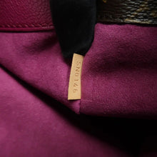 Load image into Gallery viewer, LOUIS VUITTON Pallas Mongoram Canvas Satchel Brown