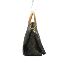 Load image into Gallery viewer, Louis Vuitton Pallas Monogram Canvas Satchel Bag Brown