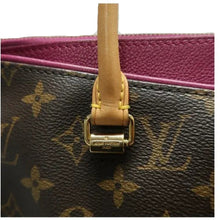 Load image into Gallery viewer, LOUIS VUITTON Pallas Mongoram Canvas Satchel Brown