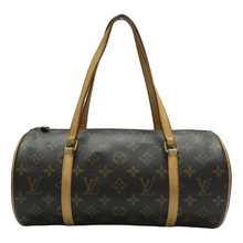 Load image into Gallery viewer, Louis Vuitton Papillon 30 Monogram Canvas Tote Bag Brown