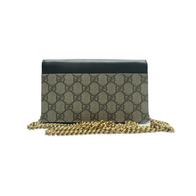 Load image into Gallery viewer, GUCCI Peony Canvas Shoulder Bag Bicolor