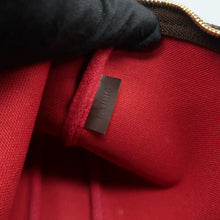Load image into Gallery viewer, Louis Vuitton Pochette Accessoire Damier Ebene Canvas Tote Bag Brown