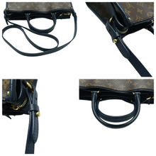 Load image into Gallery viewer, Louis Vuitton Popincourt Monogram Canvas Satchel Bag Brown