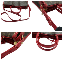 Load image into Gallery viewer, Louis Vuitton Popincourt Monogram Canvas Satchel Bag Bicolor