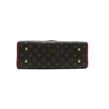 Load image into Gallery viewer, Louis Vuitton Popincourt Monogram Canvas Satchel Bag Brown