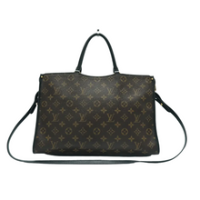 Load image into Gallery viewer, Louis Vuitton Popincourt Monogram Canvas Satchel Bag Brown