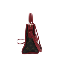 Load image into Gallery viewer, Louis Vuitton Popincourt Monogram Canvas Satchel Bag Brown