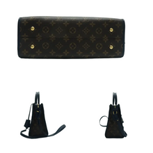 Load image into Gallery viewer, Louis Vuitton Popincourt Monogram Canvas Satchel Bag Brown