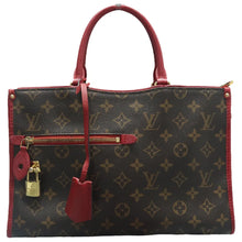 Load image into Gallery viewer, Louis Vuitton Popincourt Monogram Canvas Tote Bag Red