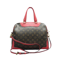 Load image into Gallery viewer, Louis Vuitton Retiro Monogram Canvas Satchel Bag Brown