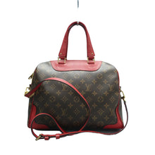 Load image into Gallery viewer, Louis Vuitton Retiro Monogram Canvas Satchel Bag Brown