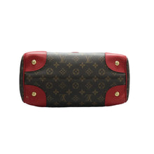 Load image into Gallery viewer, Louis Vuitton Retiro Monogram Canvas Satchel Bag Brown