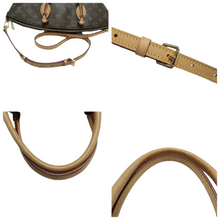 Load image into Gallery viewer, Louis Vuitton Rivoli Monogram Canvas Satchel Bag Brown