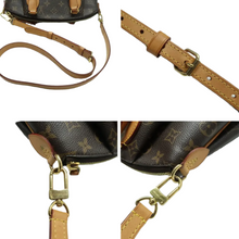 Load image into Gallery viewer, Louis Vuitton Rivoli Monogram Canvas Satchel Bag Brown