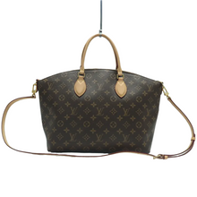 Load image into Gallery viewer, Louis Vuitton Rivoli Monogram Canvas Satchel Bag Brown