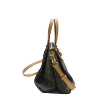 Load image into Gallery viewer, Louis Vuitton Rivoli Monogram Canvas Satchel Bag Brown