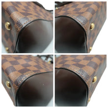 Load image into Gallery viewer, Louis Vuitton Rivoli Damier Ebene Canvas Satchel Bag Brown