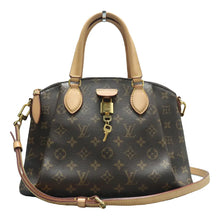 Load image into Gallery viewer, Louis Vuitton Rivoli PM Monogram Canvas Satchel Bag Brown